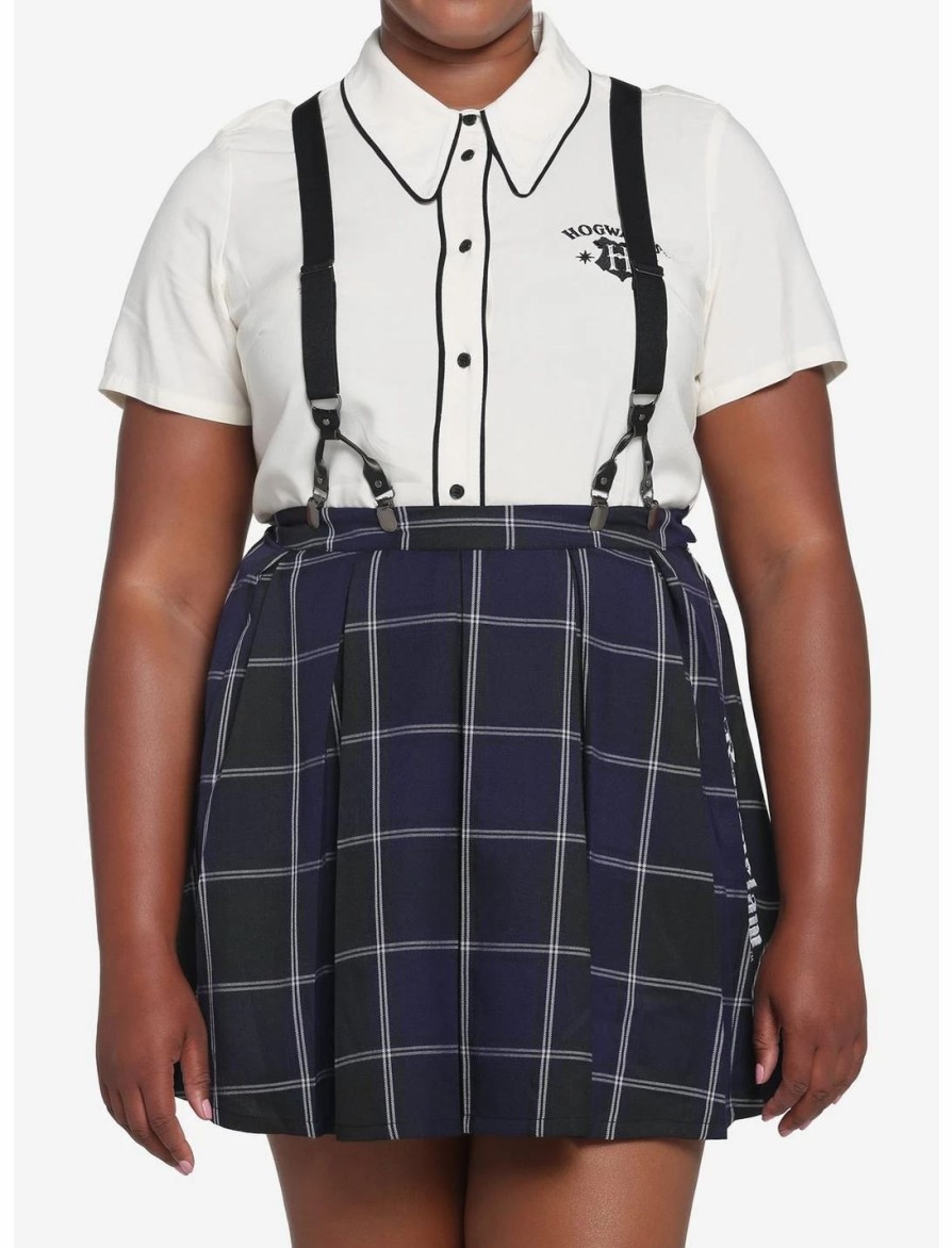 * Bottoms | Hunivers Harry Potter Ravenclaw Pleated Suspender Skirt Plus Size