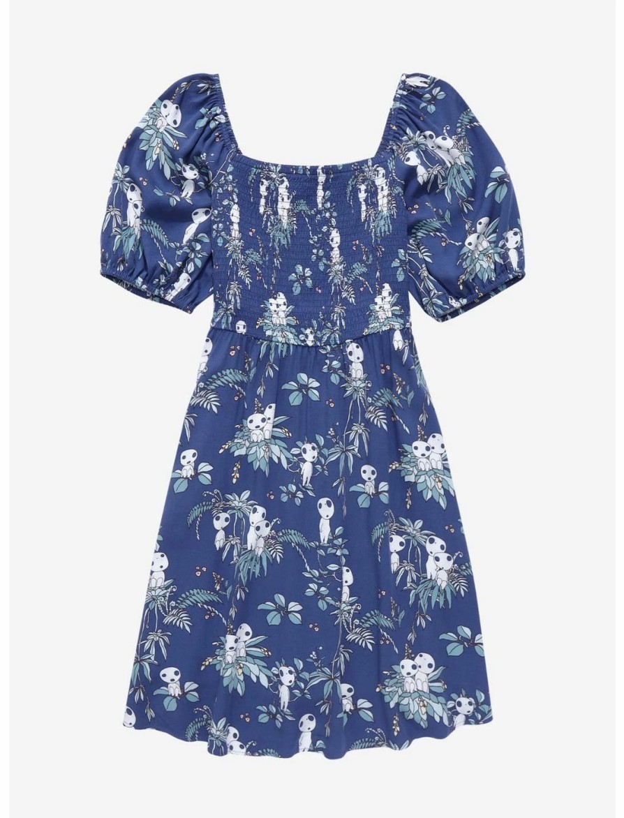 * Dresses | Hunivers Her Universe Studio Ghibli Princess Mononoke Kodama Allover Print Smock Dress