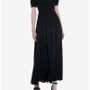 * Dresses | Null Thorn & Fable Black Smock Puff Sleeve Maxi Dress