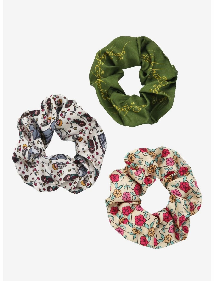 * Jewelry | Bioworld The Lord Of The Rings Icons Scrunchie Set