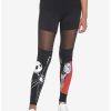 * Bottoms | Hunivers The Nightmare Before Christmas Jack & Sally Mesh Leggings