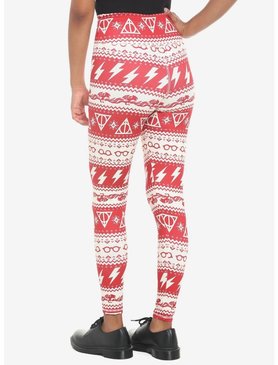 * Bottoms | Hunivers Harry Potter Icon Holiday Fair Isle Leggings