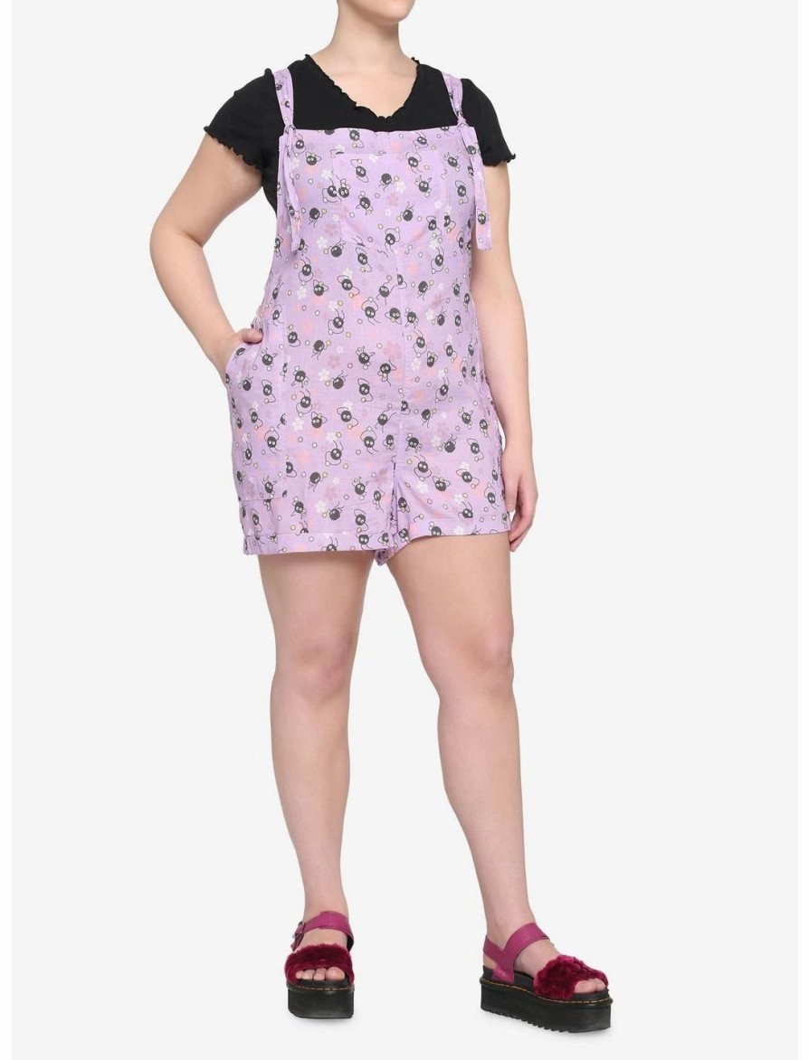 * Bottoms | Hunivers Her Universe Studio Ghibli Spirited Away Soot Sprite Soft Shortalls Plus Size