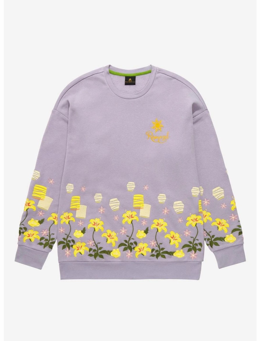 * Hoodies And Sweatshirts | Hunivers Disney Tangled Rapunzel Embroidered Sweatshirt