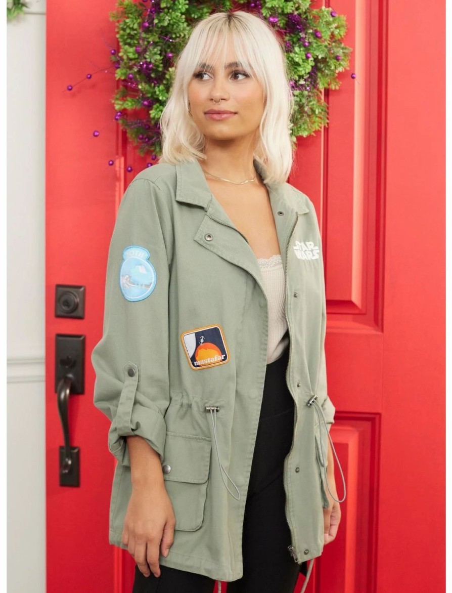 * Outerwear | Hunivers Her Universe Star Wars Planets Patches Shacket