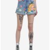 * Bottoms | Hunivers Disney Alice In Wonderland Flowers Mom Shorts