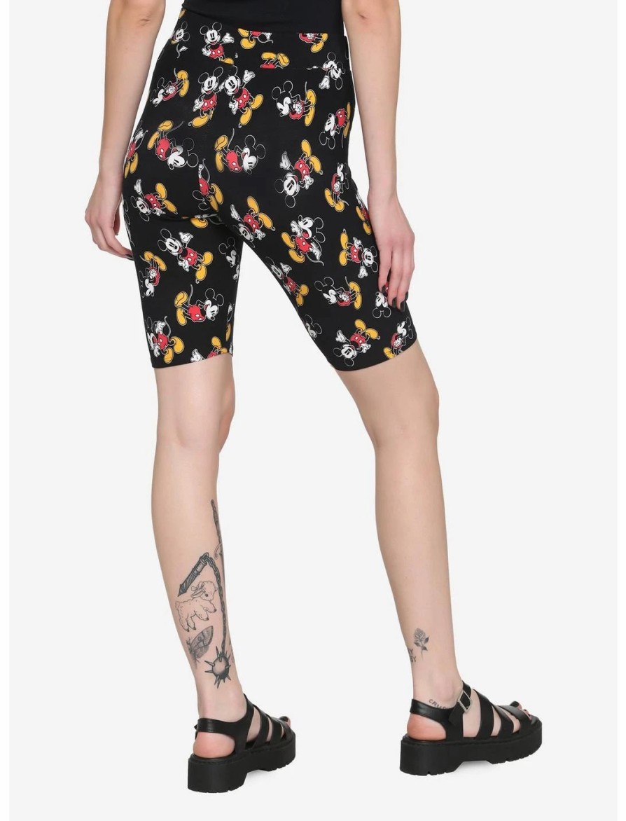 * Bottoms | Hunivers Disney Mickey Mouse Poses Bike Shorts