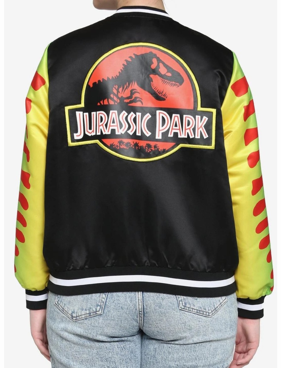 * Outerwear | Hunivers Her Universe Jurassic World Jeep Bomber Jacket Plus Size