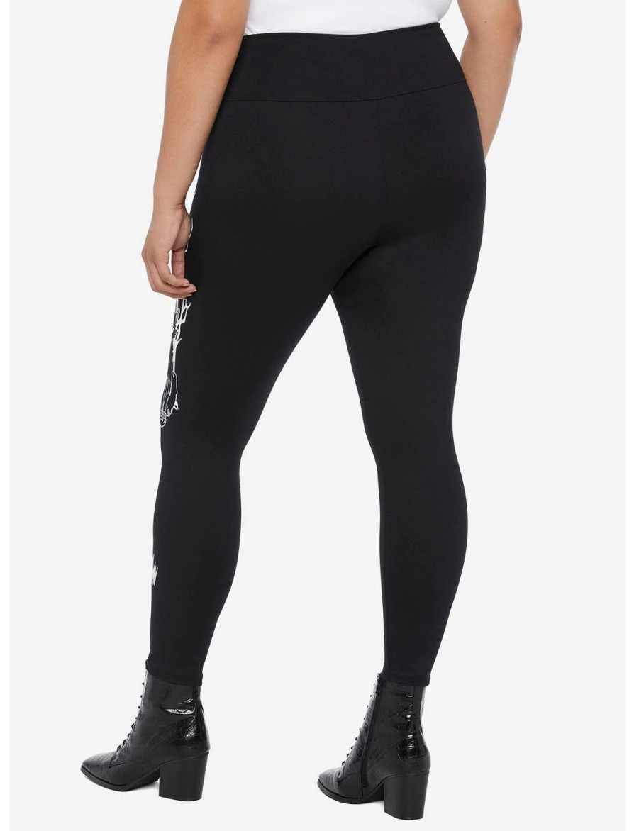 * Bottoms | Hunivers Her Universe Disney Hocus Pocus Binx Tombstone Leggings Plus Size