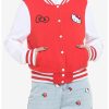 * Outerwear | Hunivers Hello Kitty Varsity Jacket