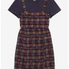 * Dresses | Hunivers The Umbrella Academy Plaid Twofer Dress Plus Size