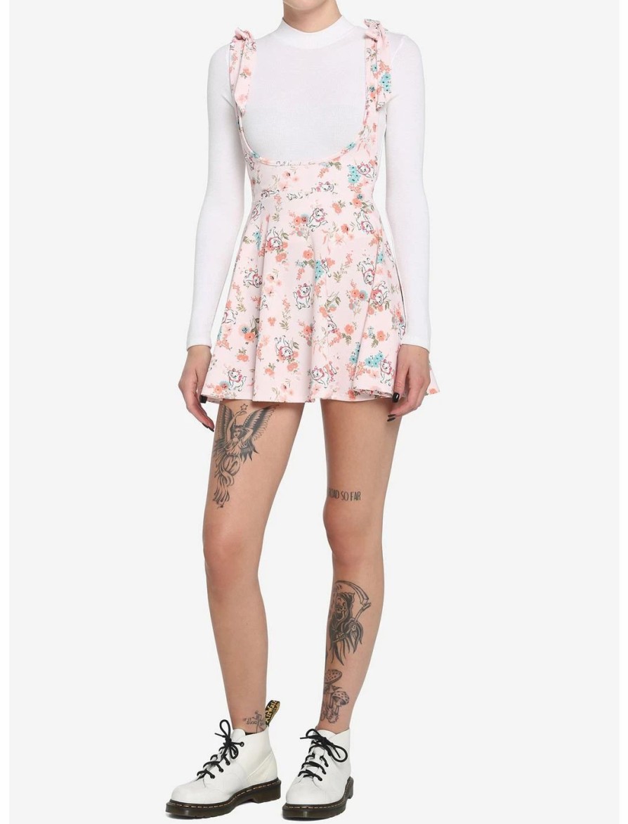 * Bottoms | Hunivers Disney The Aristocats Marie Floral Suspender Skirt