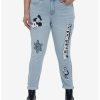 * Bottoms | Hunivers Disney Mickey Mouse Steamboat Willie Mom Jeans Plus Size