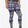 * Bottoms | Hunivers The Nightmare Before Christmas Fair Isle Leggings Plus Size