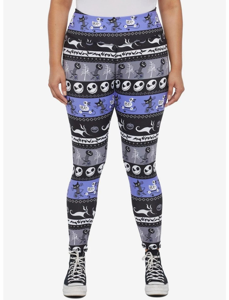 * Bottoms | Hunivers The Nightmare Before Christmas Fair Isle Leggings Plus Size