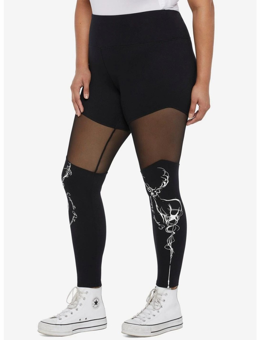 * Bottoms | Hunivers Harry Potter Patronus Spell Mesh Leggings Plus Size