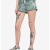 * Bottoms | Hunivers Her Universe Disney Tinker Bell Green Tie-Dye Soft Shorts