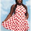 * Dresses | Hunivers Her Universe Marvel Avengers Icons Gingham Tiered Dress Plus Size