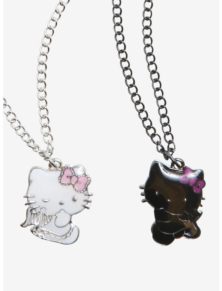 * Jewelry | Null Hello Kitty Angel & Devil Best Friend Necklace Set