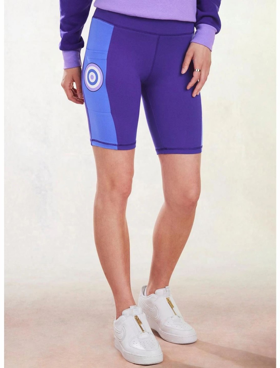 * Bottoms | Hunivers Her Universe Marvel Hawkeye Kate Bishop Bike Shorts