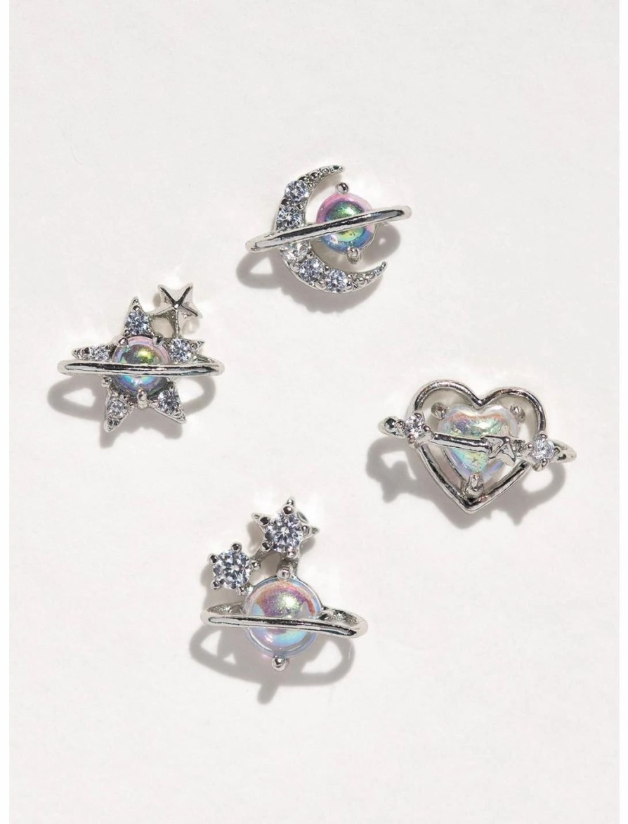 * Jewelry | Girlscrew Girls Crew Cosmic Love Mismatch Stud Earring Set