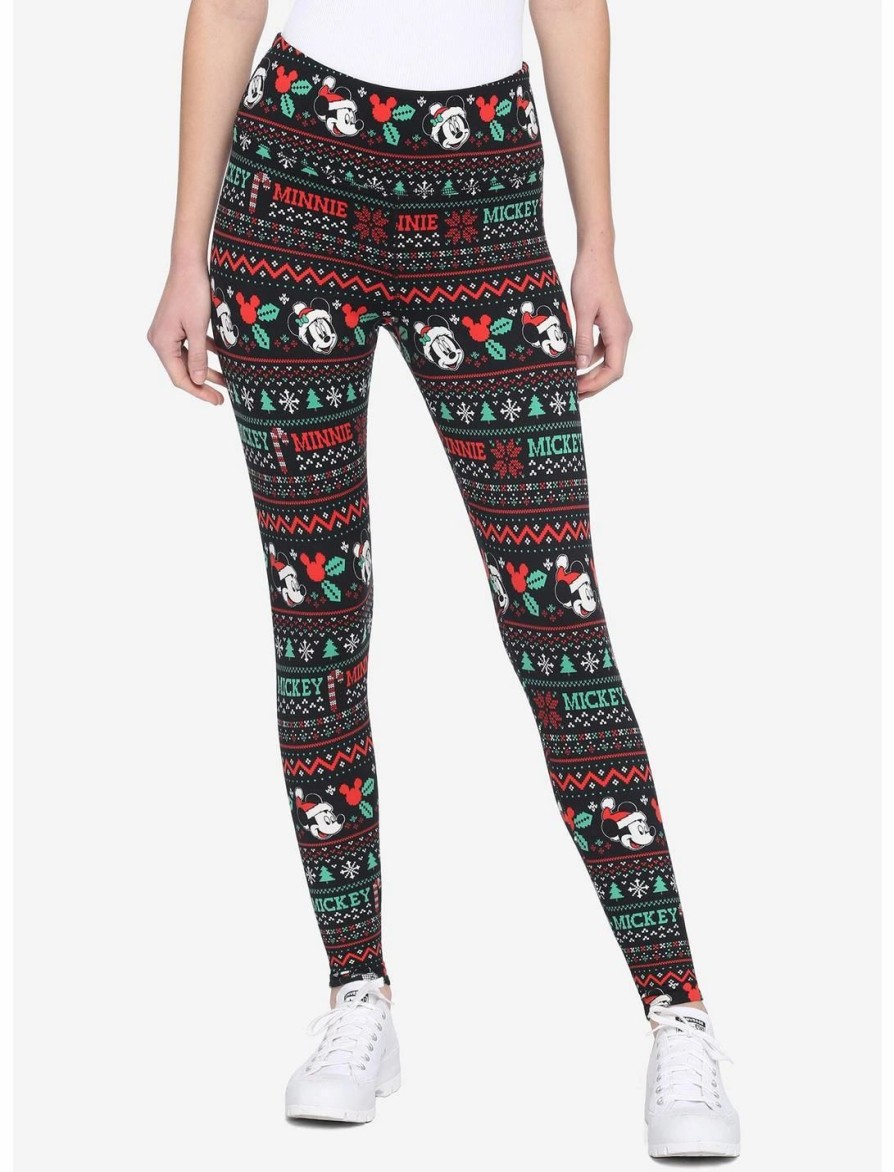 * Bottoms | Hunivers Her Universe Disney Holiday Fair Isle Leggings