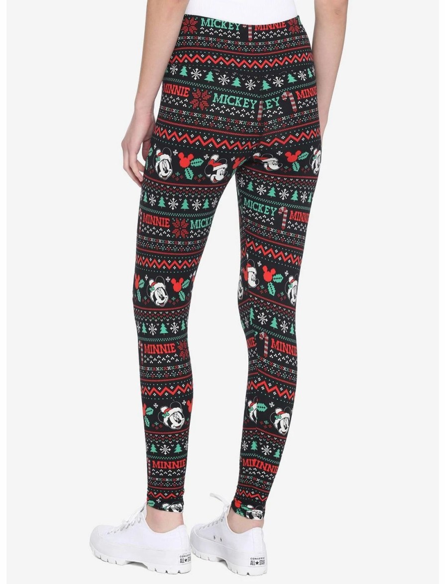 * Bottoms | Hunivers Her Universe Disney Holiday Fair Isle Leggings