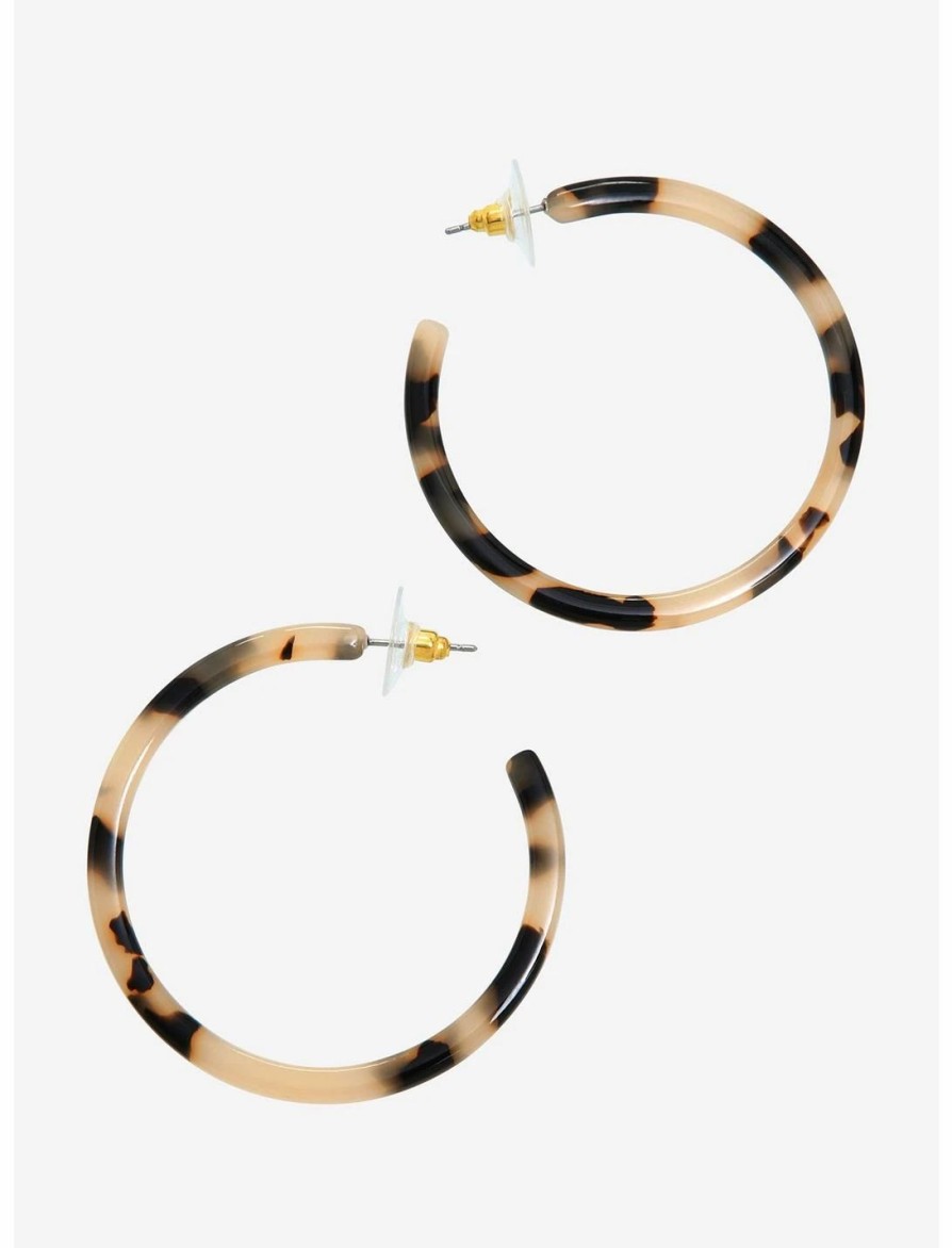 * Jewelry | Null Tortoise Shell Hoop Earrings