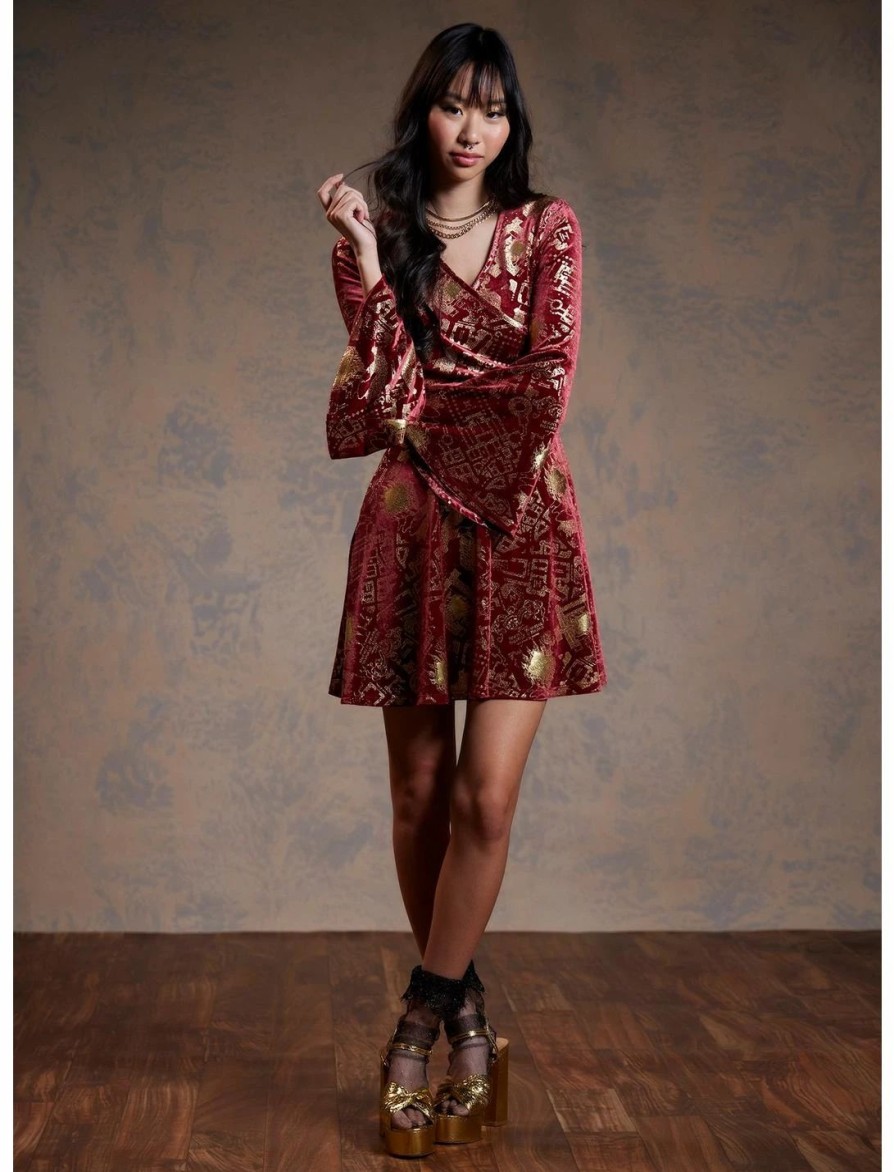 * Dresses | Hunivers Harry Potter Marauder'S Map Velvet Dress