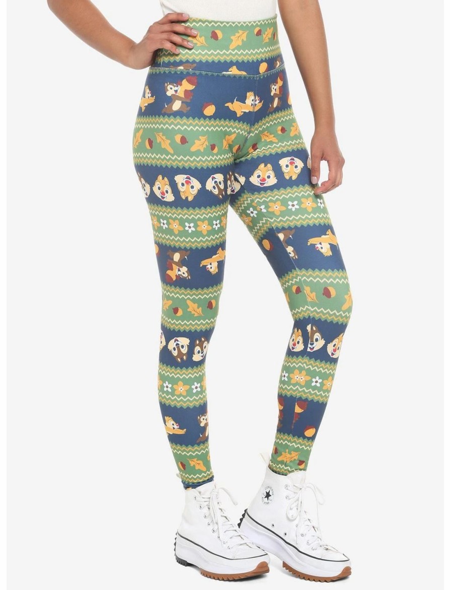 * Bottoms | Hunivers Disney Chip 'N Dale Fair Isle Leggings