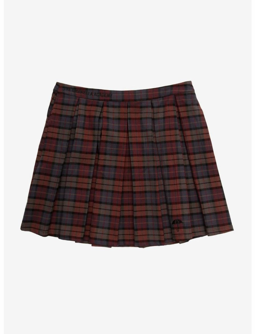 * Dresses | Hunivers The Umbrella Academy Plaid Pleated Skirt Plus Size