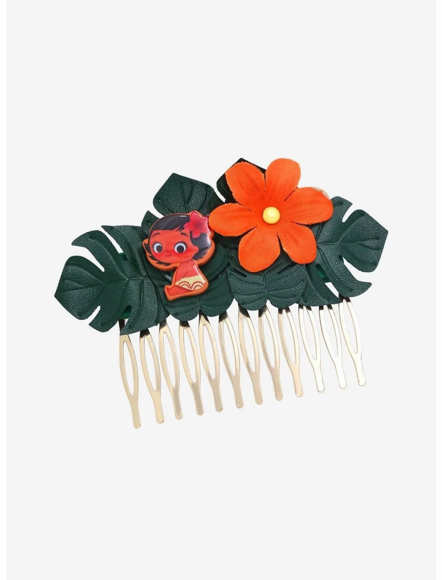 * Jewelry | Hunivers Disney Moana Monstera Leaf Hair Barrette