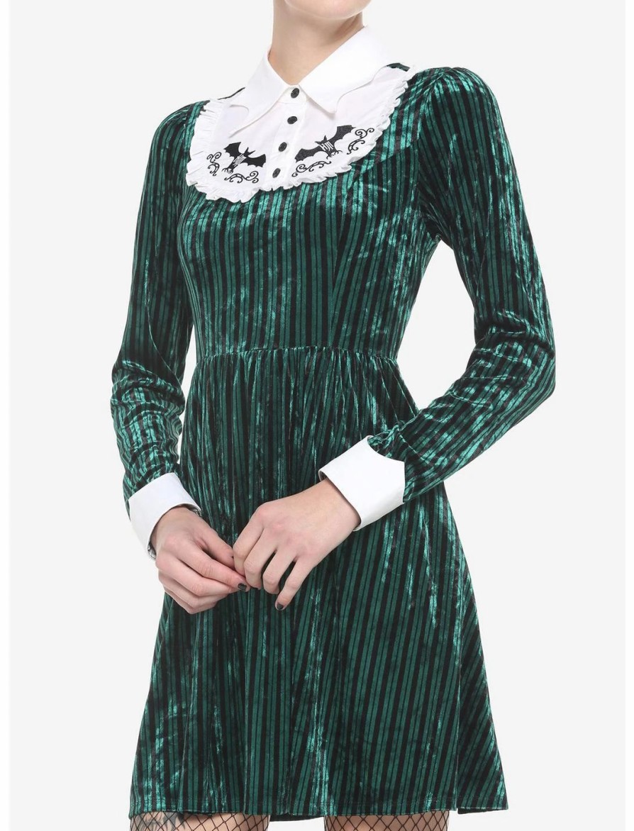 * Dresses | Hunivers Her Universe Disney The Haunted Mansion Ghost Host Velvet Long-Sleeve Dress