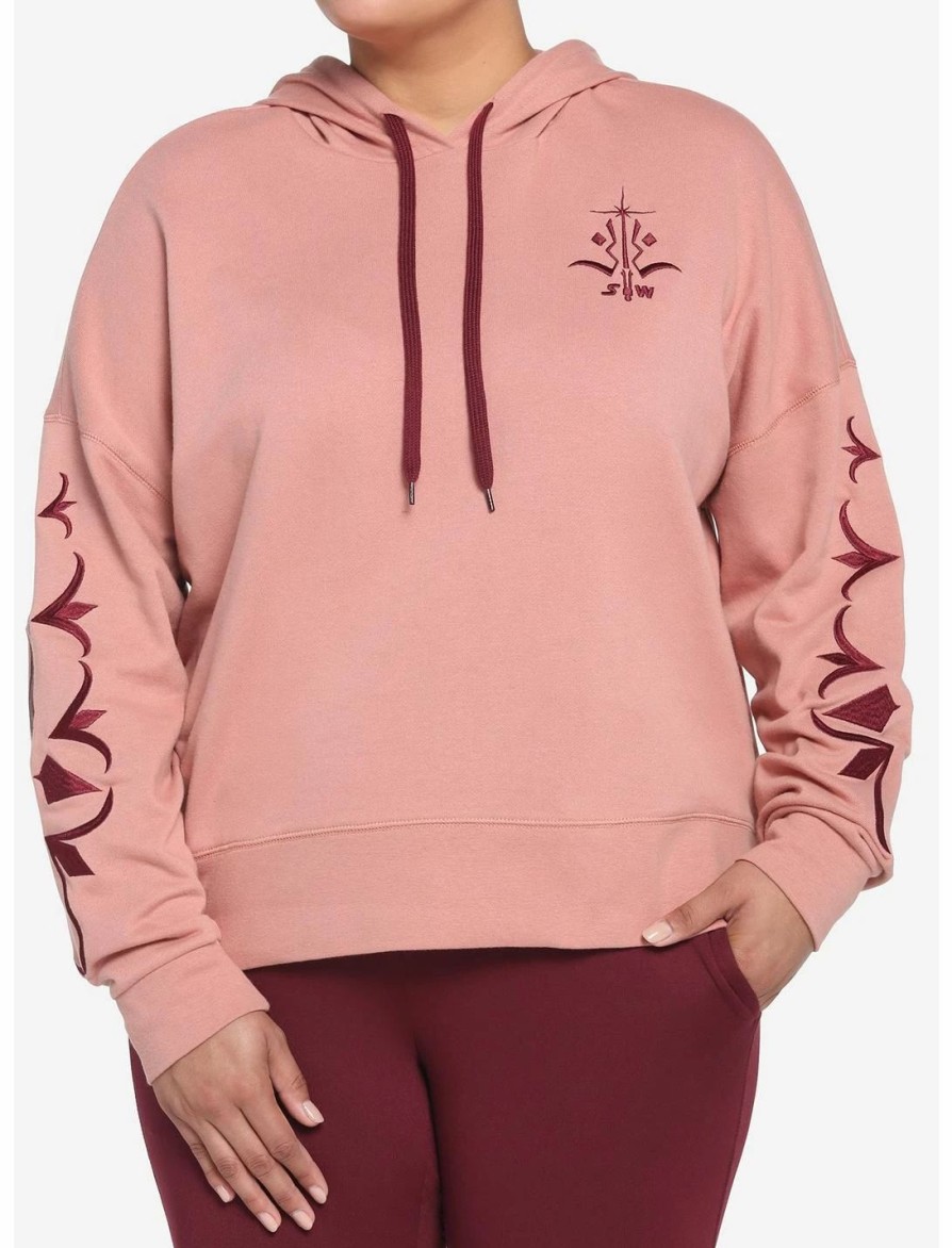 * Hoodies And Sweatshirts | Hunivers Her Universe Star Wars Ahsoka Tano Embroidered Hoodie Plus Size