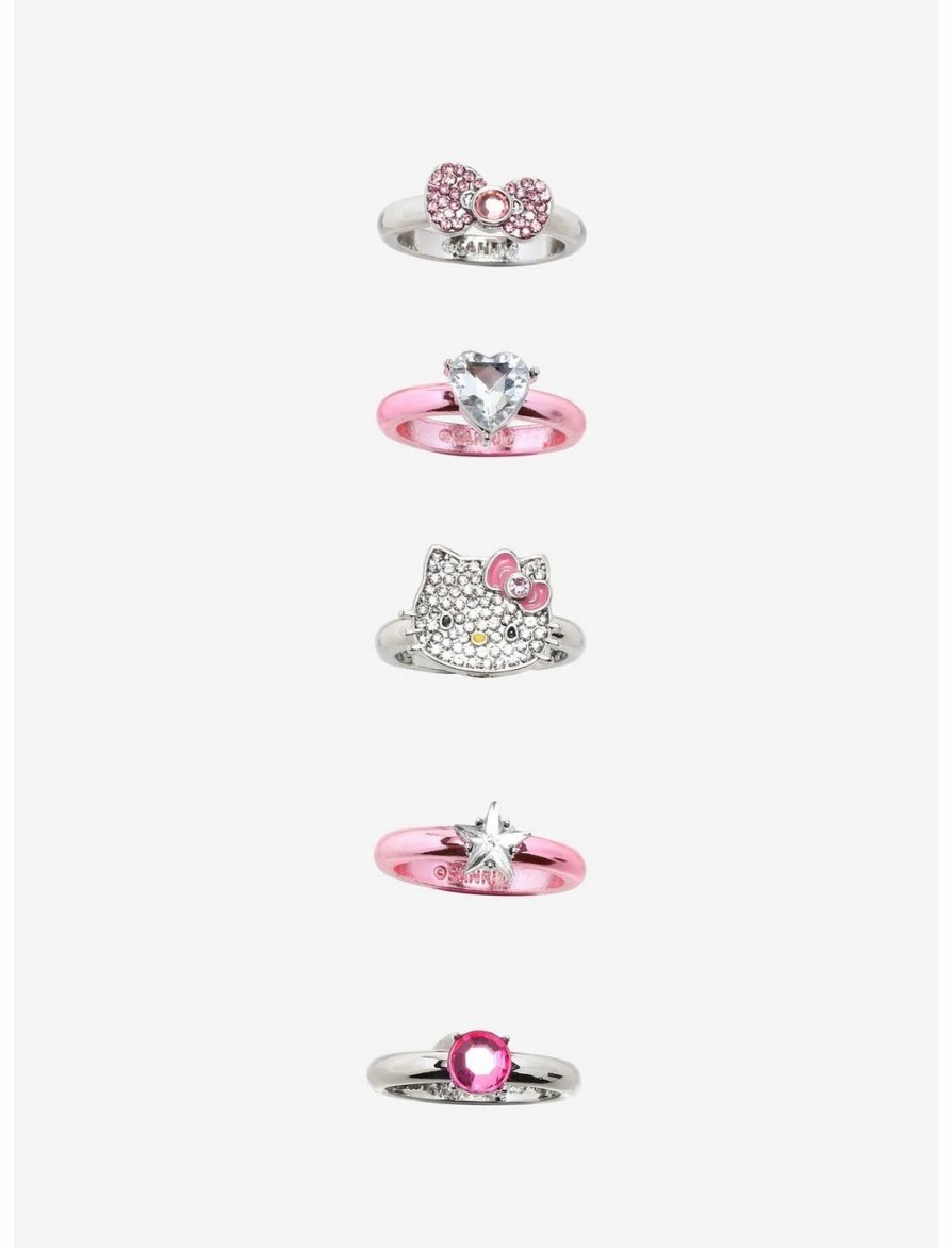 * Jewelry | Hunivers Hello Kitty Bling Bow Ring Set