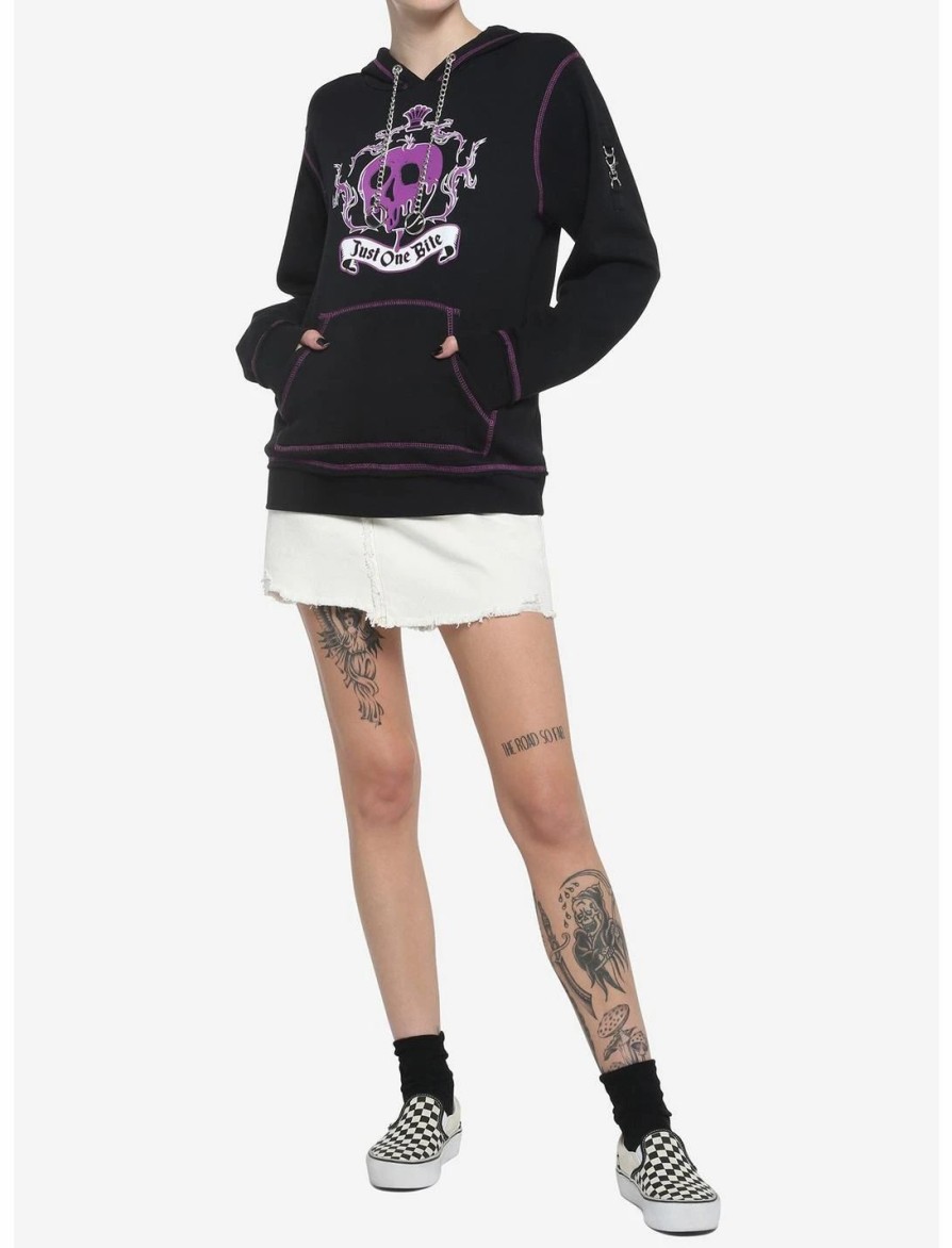 * Hoodies And Sweatshirts | Hunivers Disney Villains Snow White And The Seven Dwarfs Just One Bite Hoodie