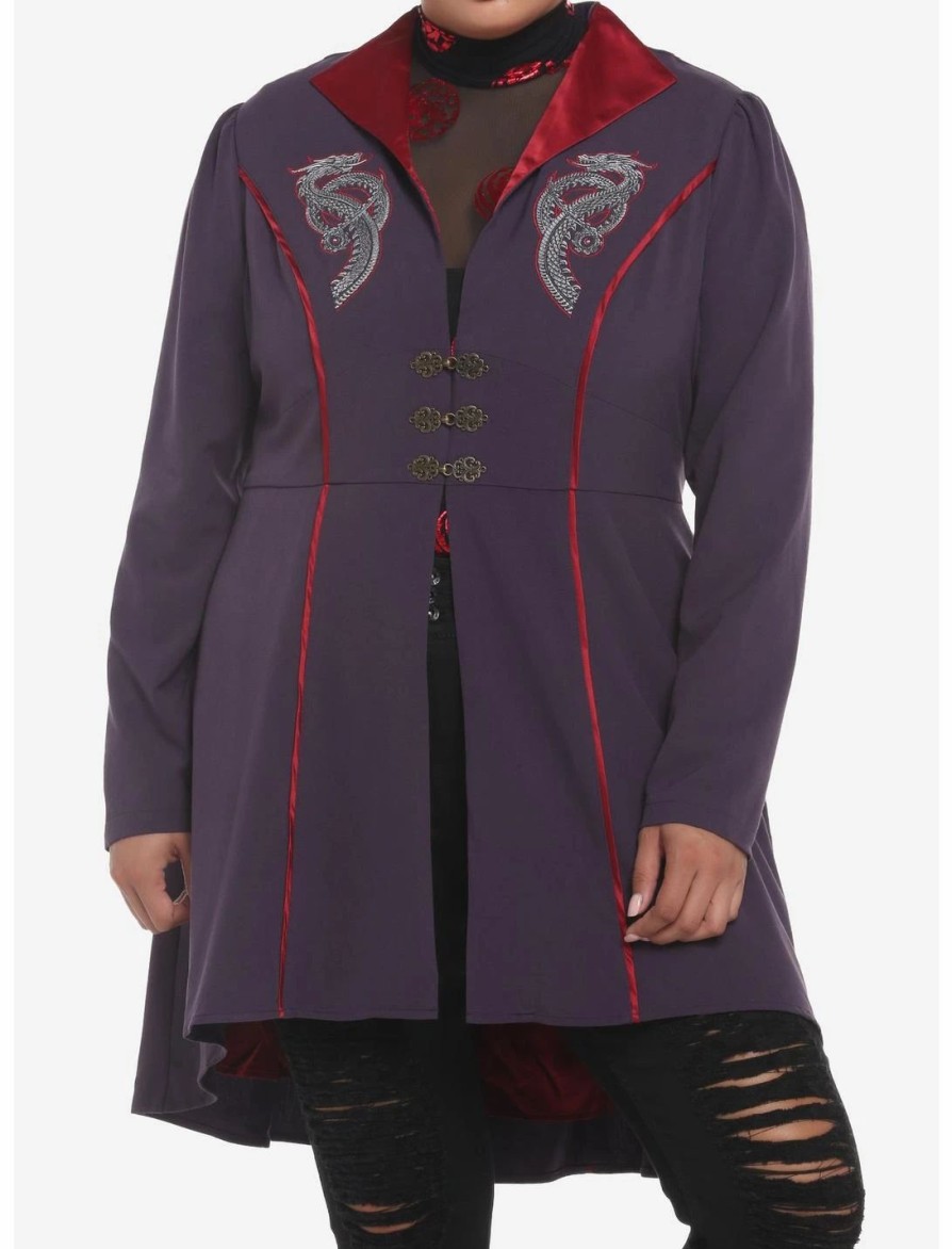 * Outerwear | Hunivers House Of The Dragon Rhaenyra Targaryen Waistcoat Plus Size