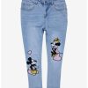 * Bottoms | Hunivers Her Universe Disney Mickey Mouse & Minnie Mouse Mom Jeans Plus Size