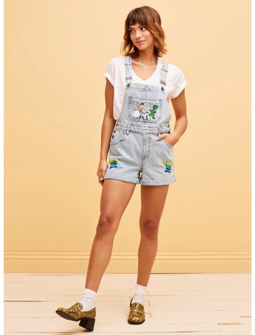 * Bottoms | Hunivers Her Universe Disney Pixar Toy Story Characters Denim Shortalls