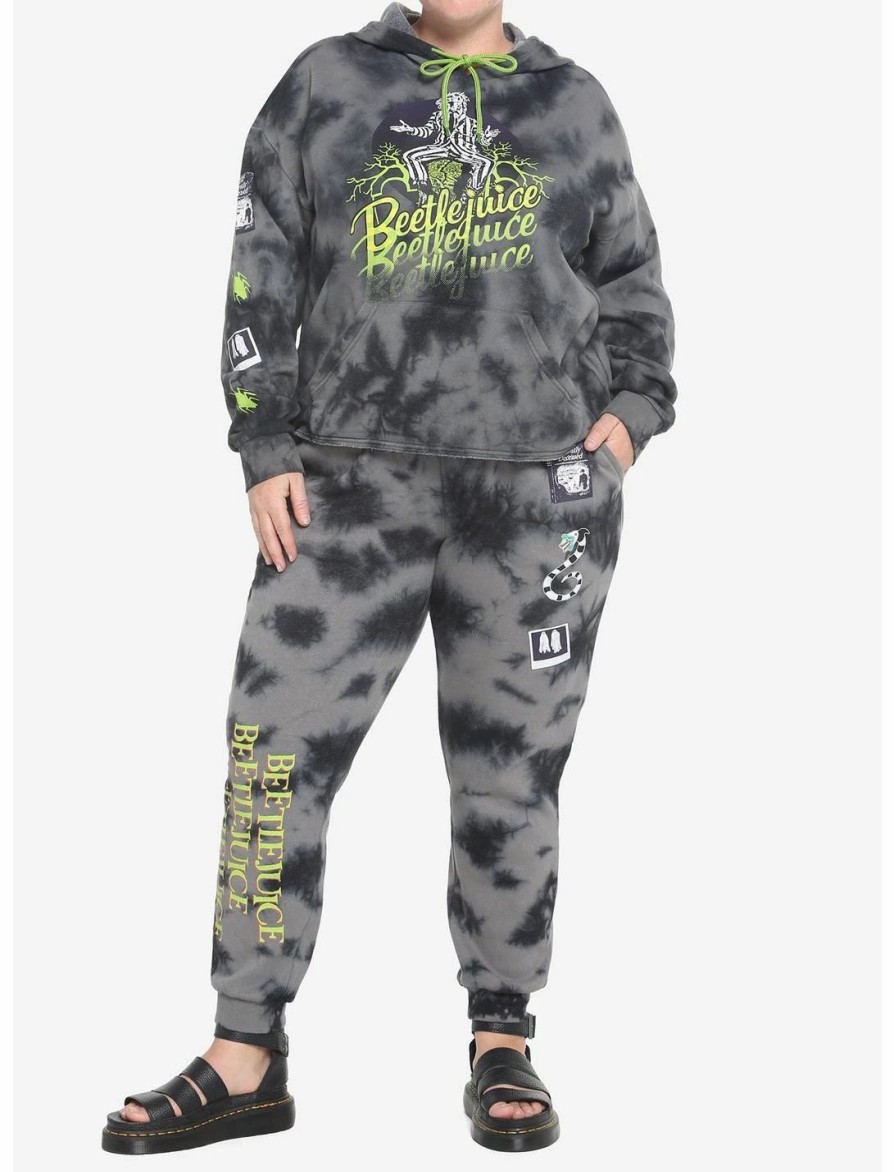 * Bottoms | Hunivers Beetlejuice Icons Tie-Dye Sweatpants Plus Size