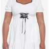 * Dresses | Null Ivory Corset Tiered Dress Plus Size