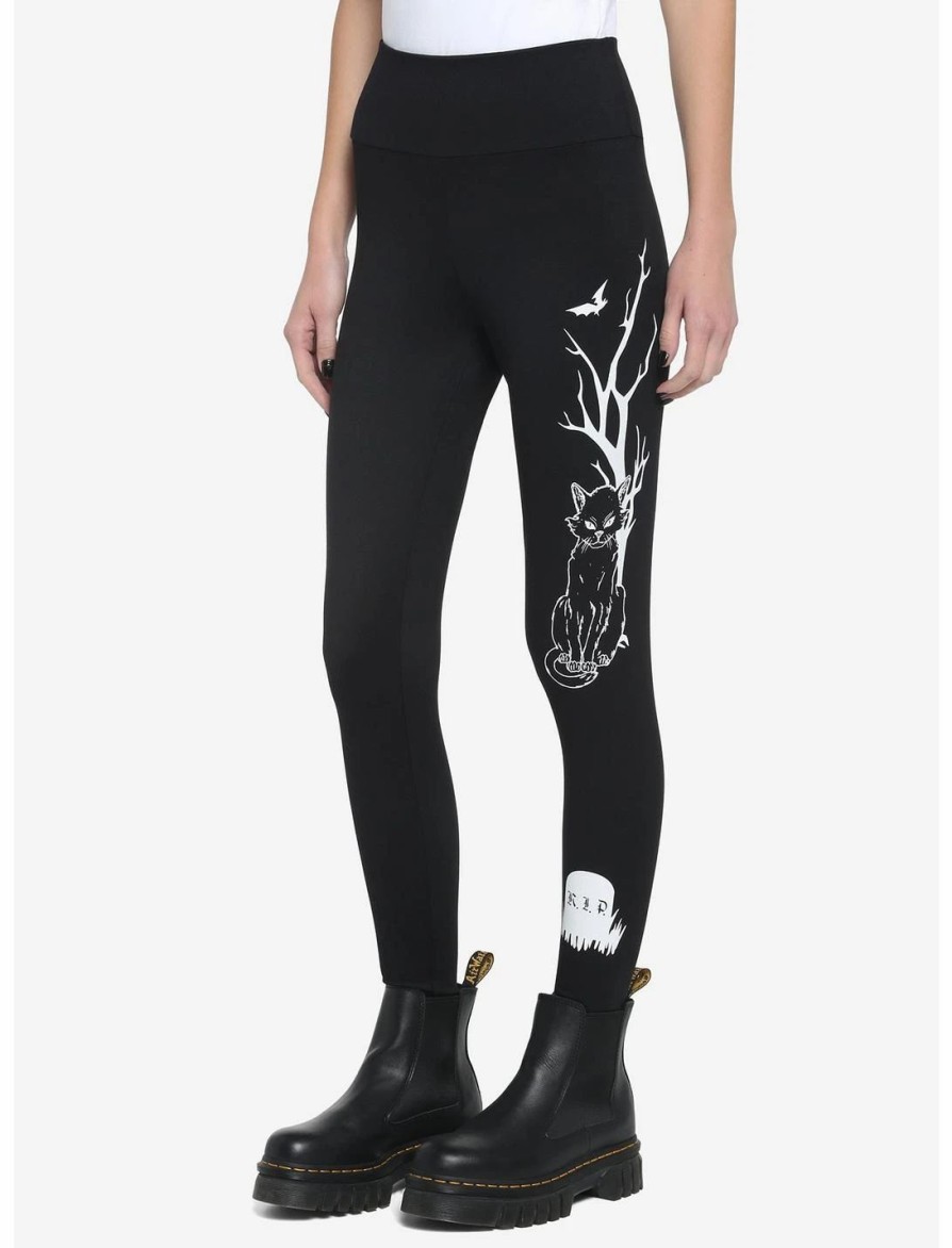 * Bottoms | Hunivers Her Universe Disney Hocus Pocus Binx Tombstone Leggings