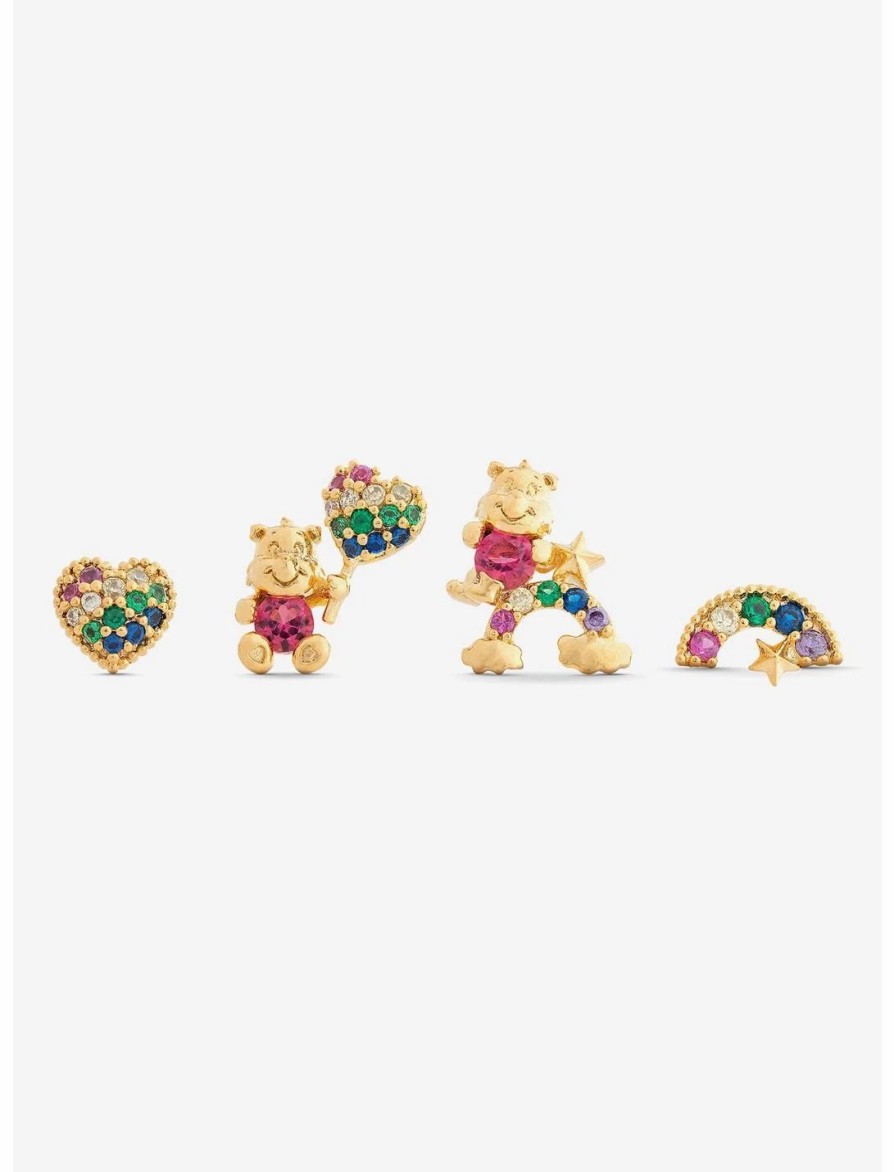 * Jewelry | Girlscrew Care Bears X Girls Crew Rainbow Mismatch Earring Set