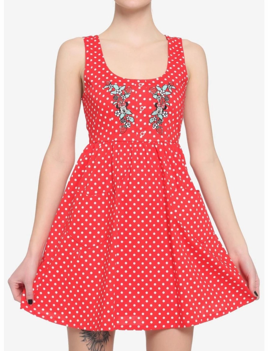 * Dresses | Hunivers Her Universe Disney Minnie Mouse Polka Dots Babydoll Dress