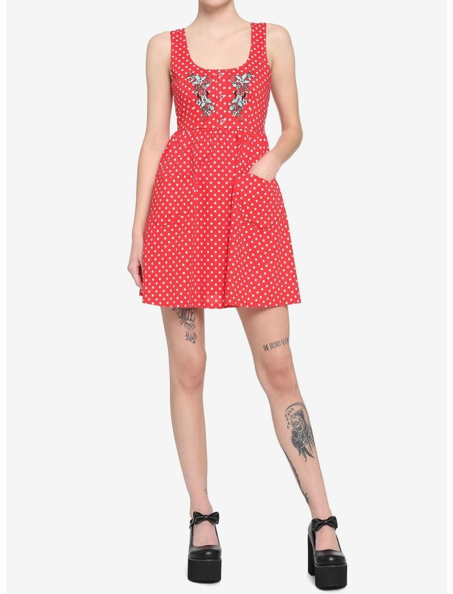 * Dresses | Hunivers Her Universe Disney Minnie Mouse Polka Dots Babydoll Dress