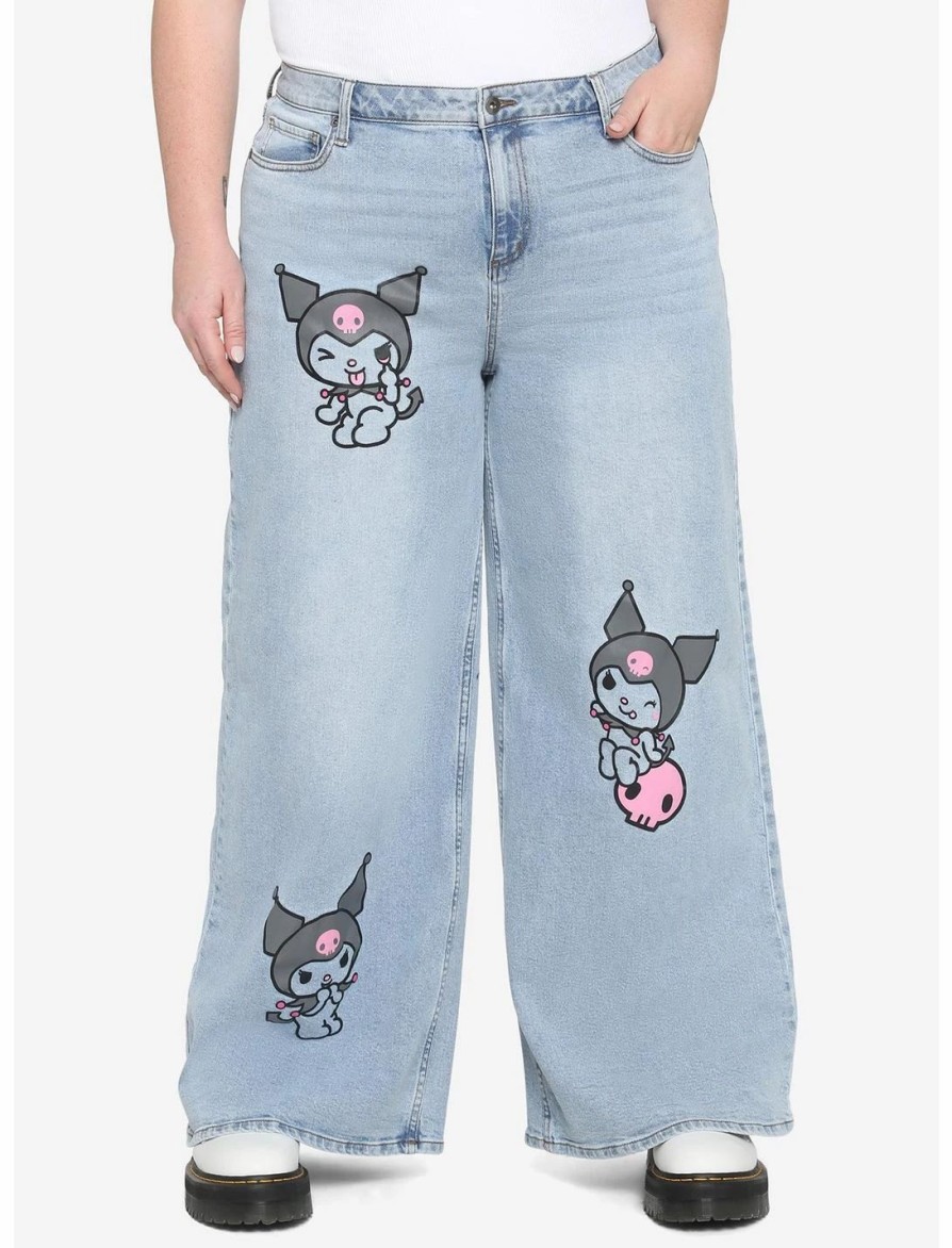 * Bottoms | Hunivers Kuromi Straight Leg Jeans Plus Size