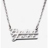 * Jewelry | Hunivers Star Wars The Book Of Boba Fett Boba Fett Name Necklace