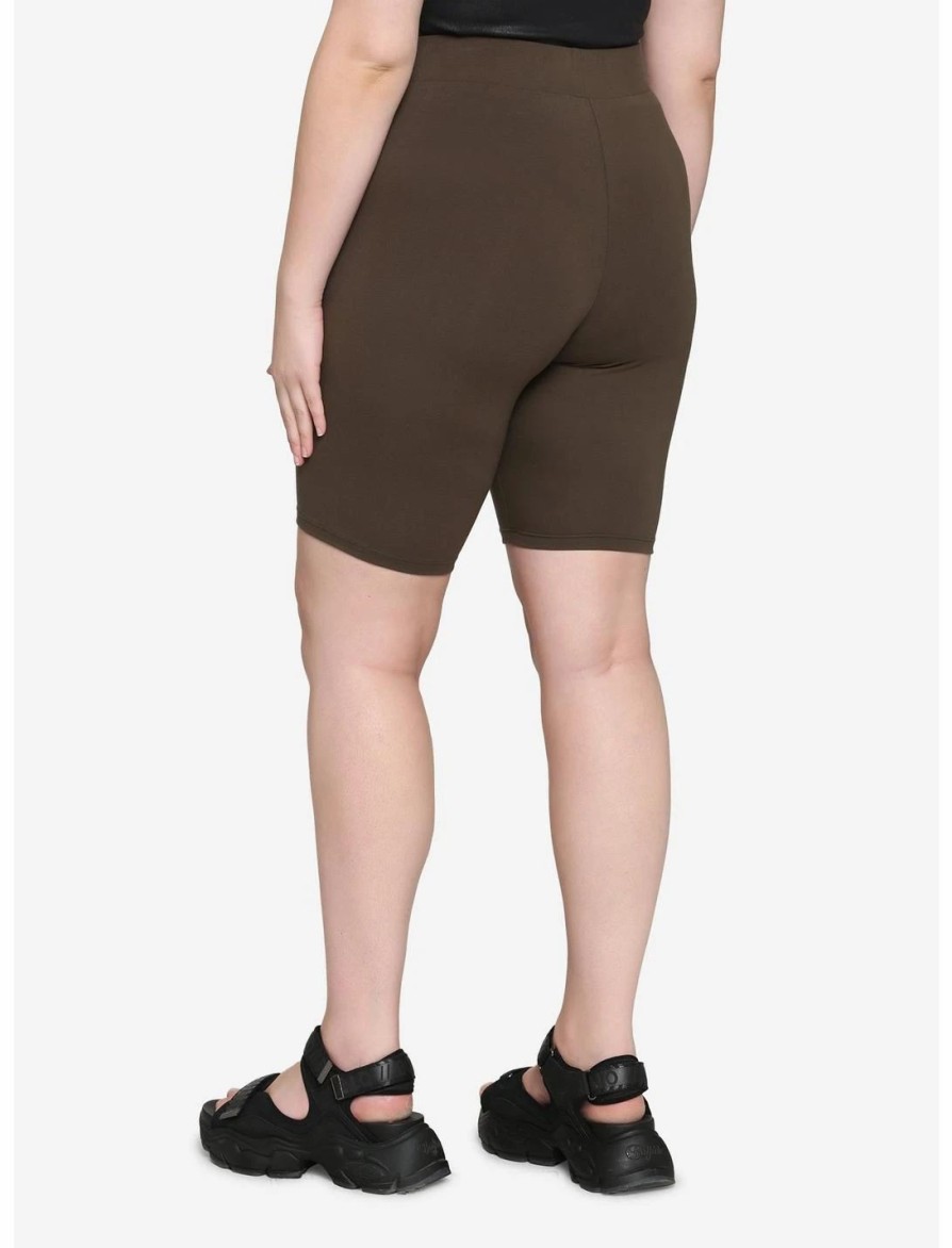 * Bottoms | Hunivers Olive 10 Inch Inseam Bike Shorts Plus Size