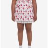 * Bottoms | Hunivers Hello Kitty Apple Stripe Pleated Skirt Plus Size