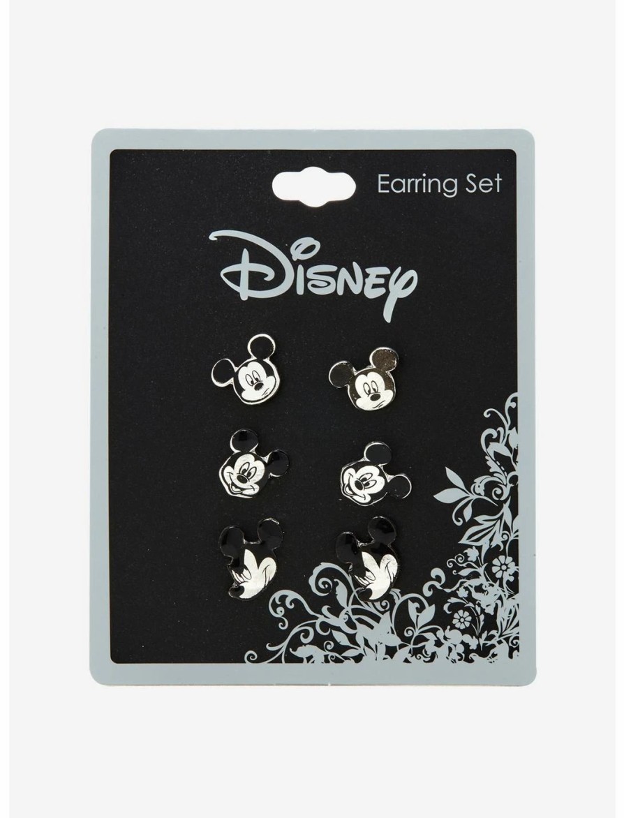 * Jewelry | Hunivers Disney Mickey Mouse Expressions Earring Set